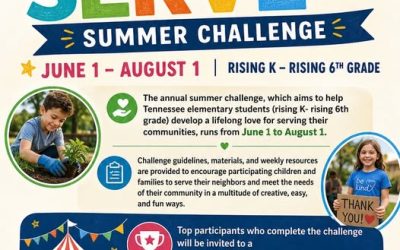 Help Your Kids Give Back This Summer: Join the Tennessee Kids Serve Summer Challenge