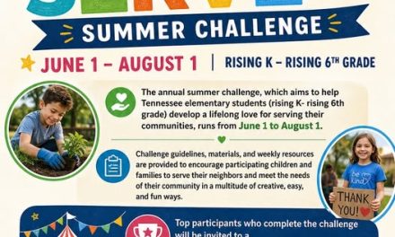 Help Your Kids Give Back This Summer: Join the Tennessee Kids Serve Summer Challenge